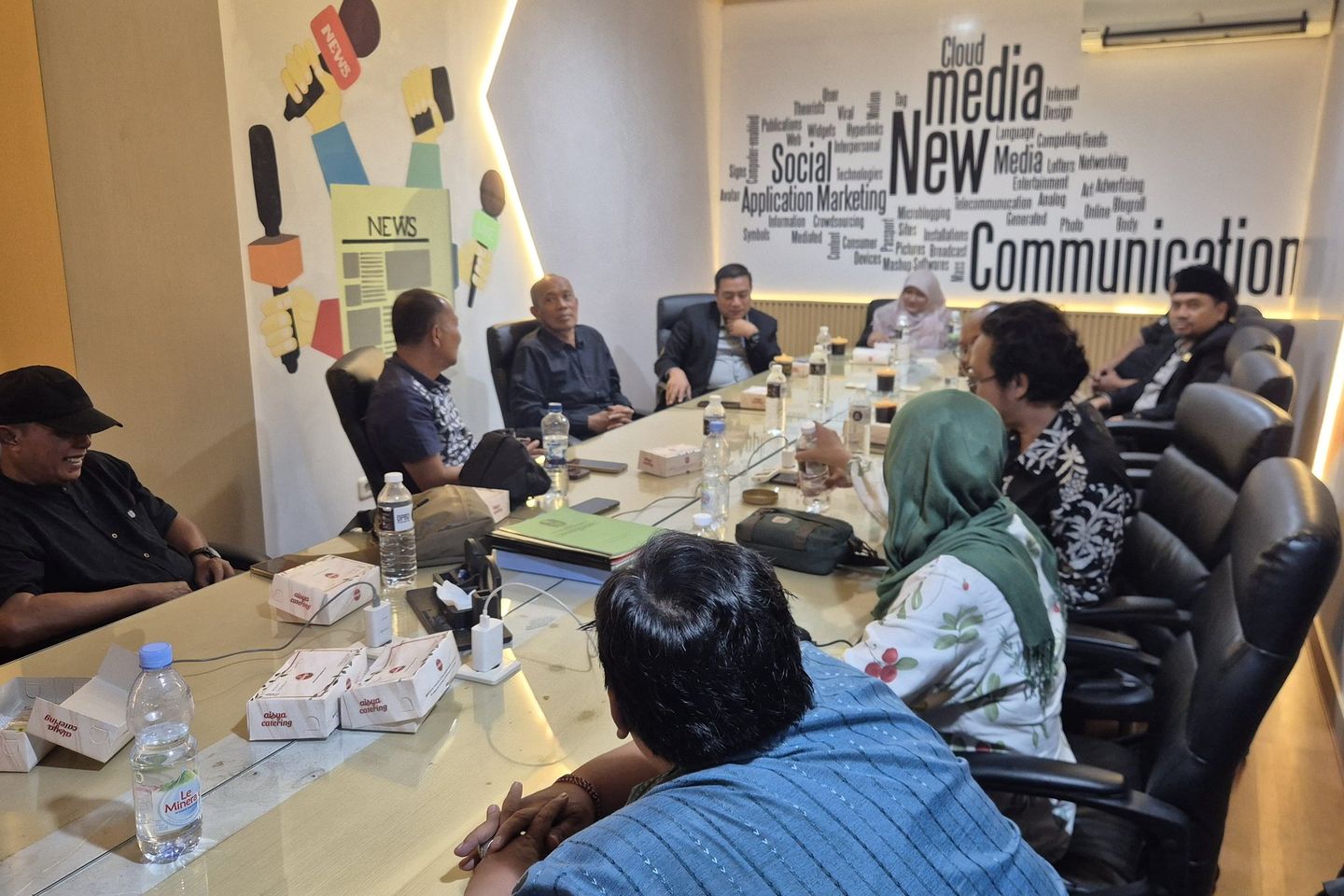 Momentum Syawal, Fraksi PKS DPRD Jatim Perkuat Sinergi dengan Wartawan