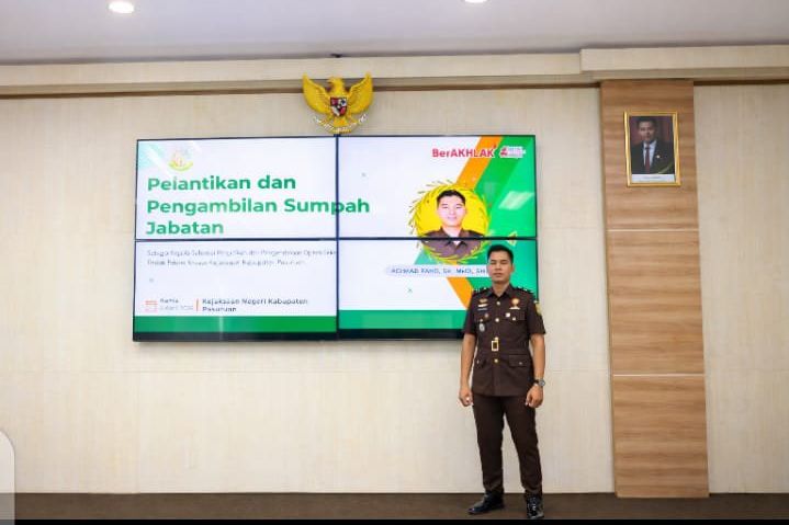 Achmad Harris Affandi, Jaksa Muda yang Berpengalaman Tangani Korupsi