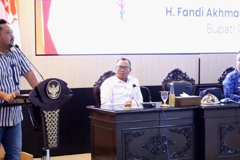 PMI Gresik Diminta Siaga Menghadapi Kemarau Panjang Tahun Ini