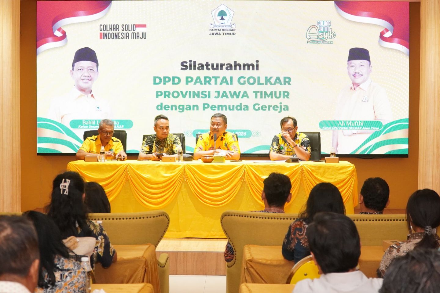 Dialog dengan DPD Golkar Jatim, Ini Aspirasi dari Komunitas Gereja