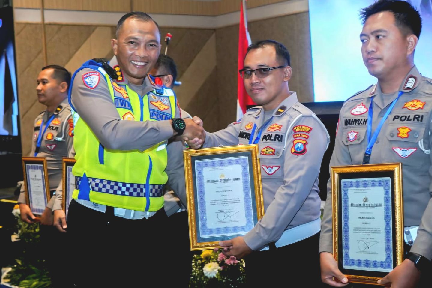 Apresiasi, Satlantas Polres Gresik Raih Juara 1 Video Rampcheck Terbaik se-Jawa Timur