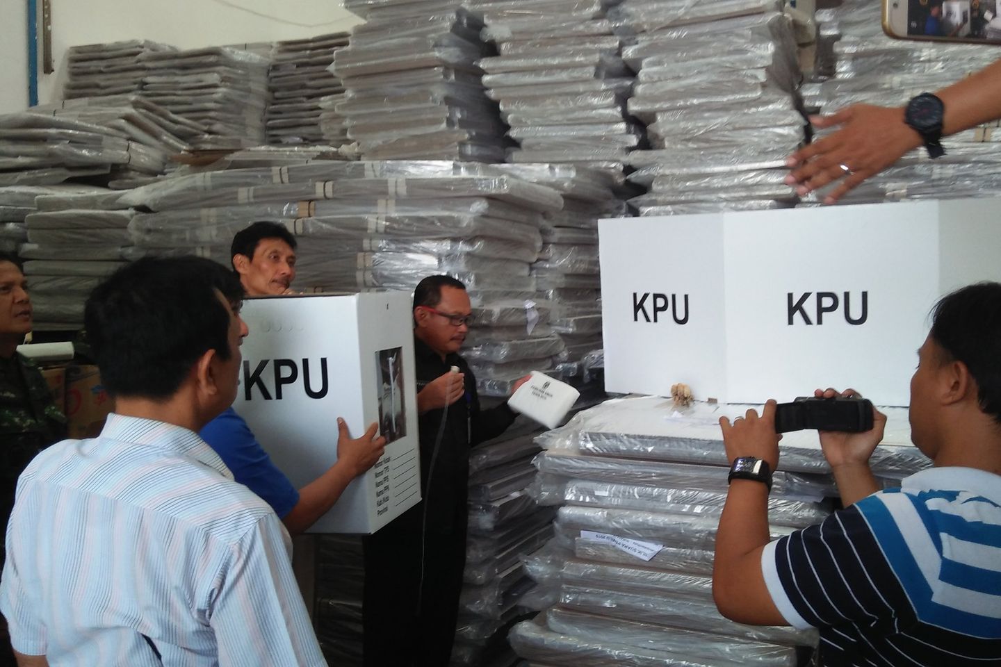 Logistik Pemilu 2019 Kota Surabaya Siap 90 Persen