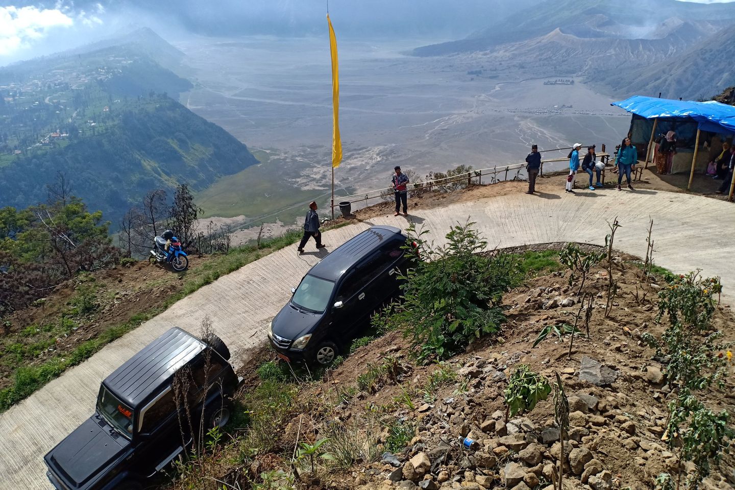 H-2 Libur Tahun Baru 2019, Pengunjung Bromo Mulai Ramai
