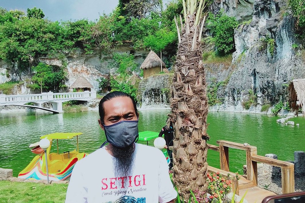 Terapkan Protokol Kesehatan, Wisata Setigi Gresik Kembali Dibuka