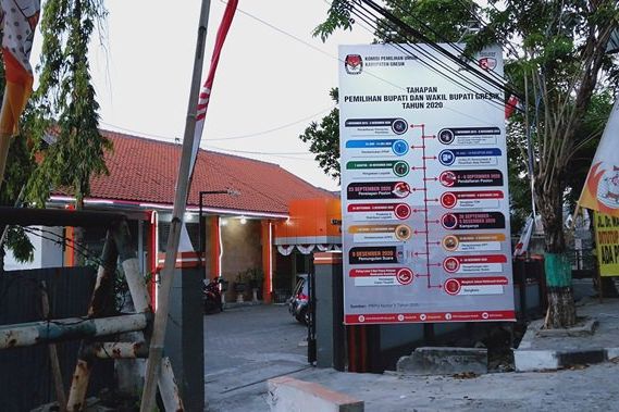 Ketua KPU Gresik Terkonfirmasi Covid-19, Sembilan Kontak Erat Jalani <em>Swab</em>
