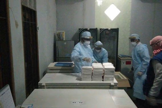 22 Ribu Vaksin Sinovac Mulai Didistribusikan ke Surabaya Raya