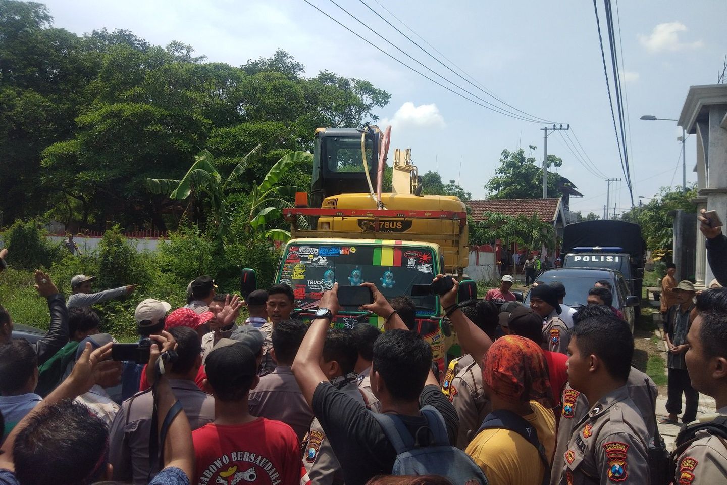 Eksekusi Lahan dan Bangunan 8 Hektar di Mojokerto Ricuh  