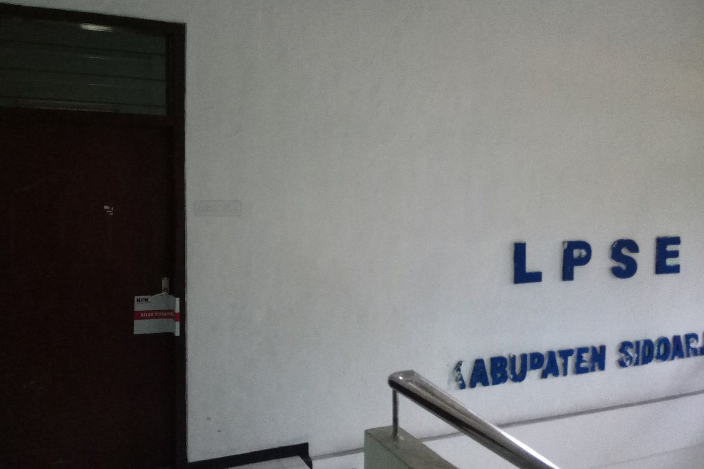 Ruang Layanan Lelang Proyek Disegel KPK, Ini Kata Sekda Sidoarjo