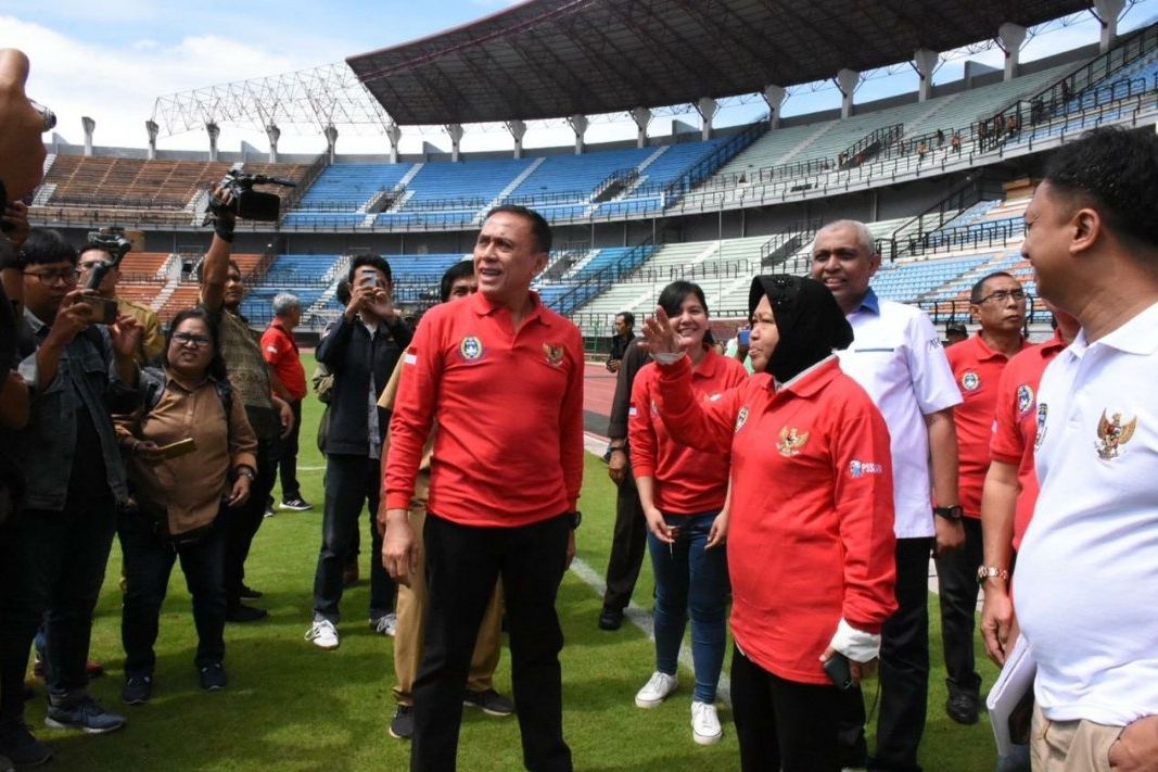 Inspeksi Stadion GBT untuk Piala Dunia U-20, Ini Respons Ketua Umum PSSI