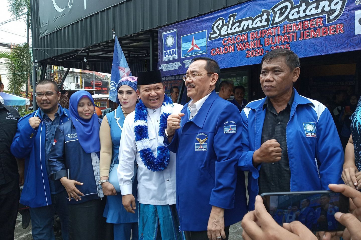 Pilbup Jember, Pengusaha Ini Daftar Lewat PAN-Demokrat Siap Tantang Petahana
