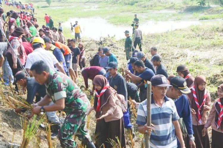 Penanganan Banjir Kali Lamong, Pemkab Gresik Siapkan Rp50 Miliar
