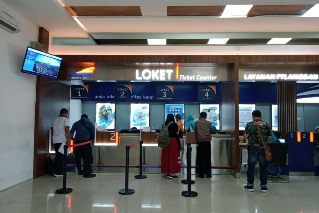 Lebih Dari 50 Persen Tiket KA Arus Mudik dan Balik Lebaran Daop 8 Terjual