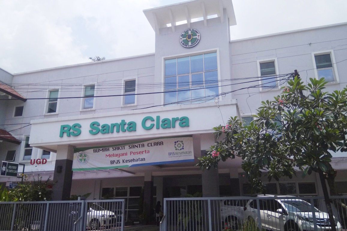 Flu Sepulang dari Bali, Warga Madiun Dirawat di RS Santa Clara