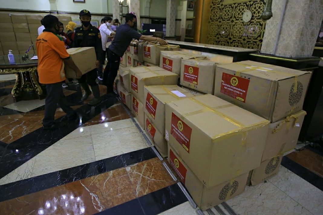 BIN Bantu 120 Ribu Masker non Medis untuk Surabaya