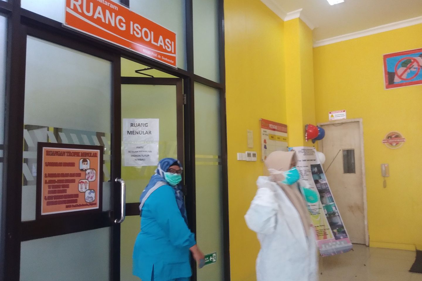 Pasien Covid-19 Bertambah, RSUD Soekandar Mojokerto Tambah Ruang Isolasi