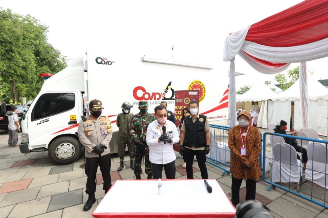 Tugas Mobil Lab PCR BIN Berakhir, Surabaya Perkuat Labkesda