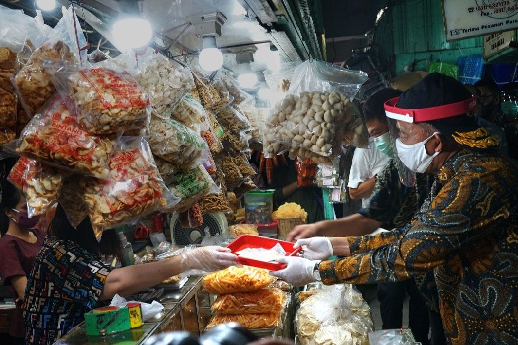 Diperiksa di Kampung Tangguh Surabaya, Ini Pesan Menko PMK Muhadjir Effendy