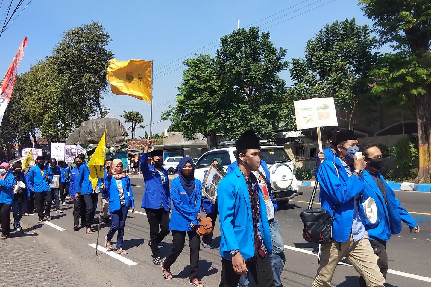 PMII dan Warga Desak Polres Mojokerto Usut Galian C Ilegal