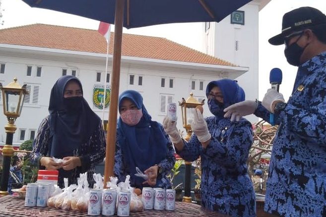Pasok Makanan Warga Isoman, Pemkot Madiun Dirikan Dapur Umum 