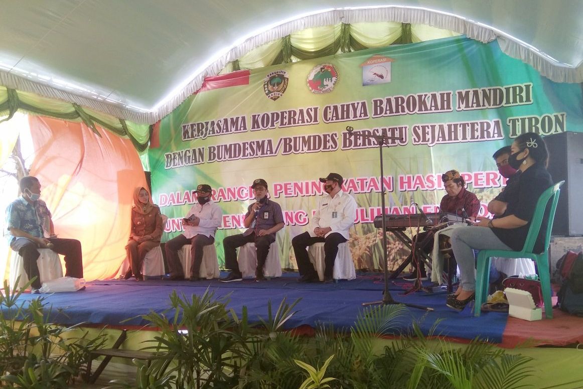 Antisipasi Kelangkaan Pangan Akibat Covid, Petani Madiun Pasok Gabah ke Jakarta