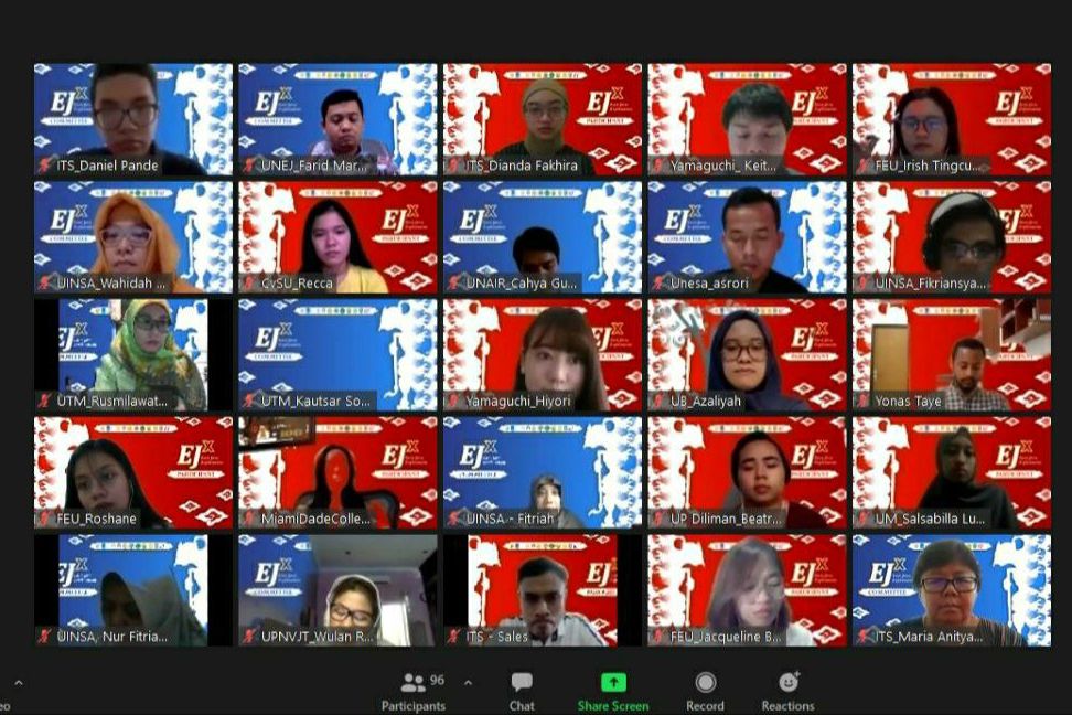 Tur Virtual EJx, Kenalkan Tradisi dan Budaya Jatim ke Mahasiswa Asing