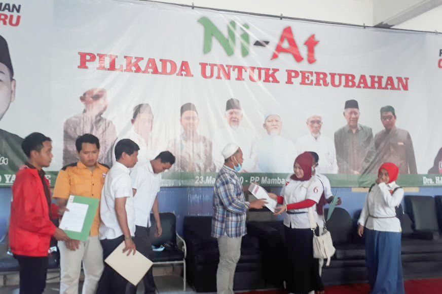 Enam Parpol nonparlemen Dukung Yani-Aminatun di Pilkada Gresik