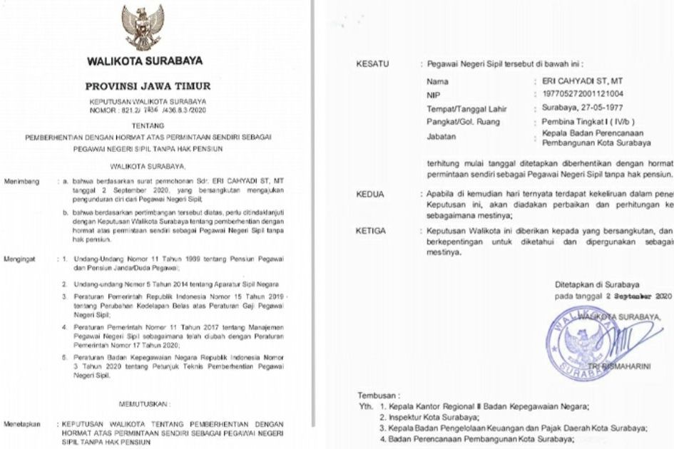 Eri Cahyadi Undur Diri, Erna Purnawati Jadi Pengganti