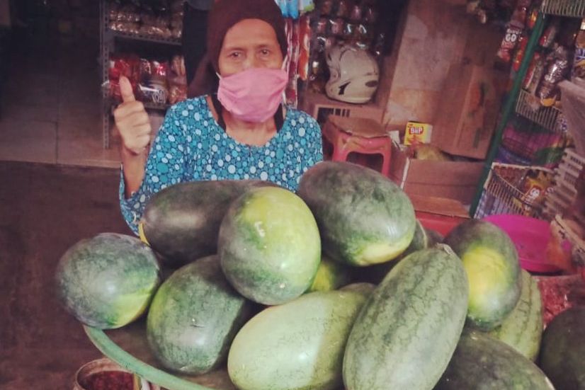 Pasar Dringu Probolinggo Layani Belanja Online