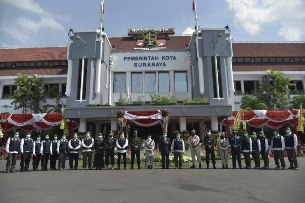 Risma: Pandemi Covid-19, Semua Bisa Jadi Pahlawan Kemanusiaan