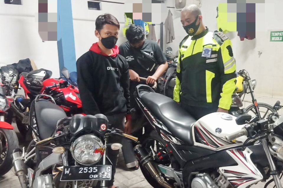 OLS, Polres Gresik Jaring 150 Kendaraan Knalpot Brong