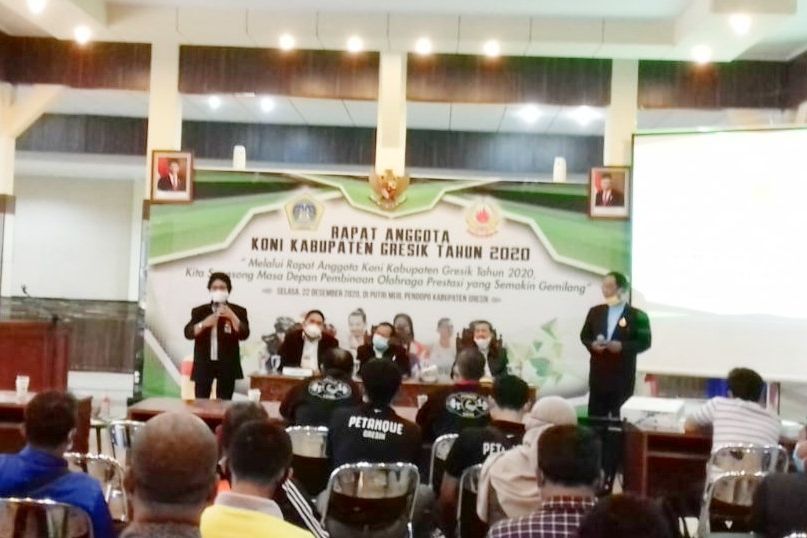 Tambah Empat Cabor Baru, KONI Gresik Targetkan Tiga Besar di Porprov 2022
