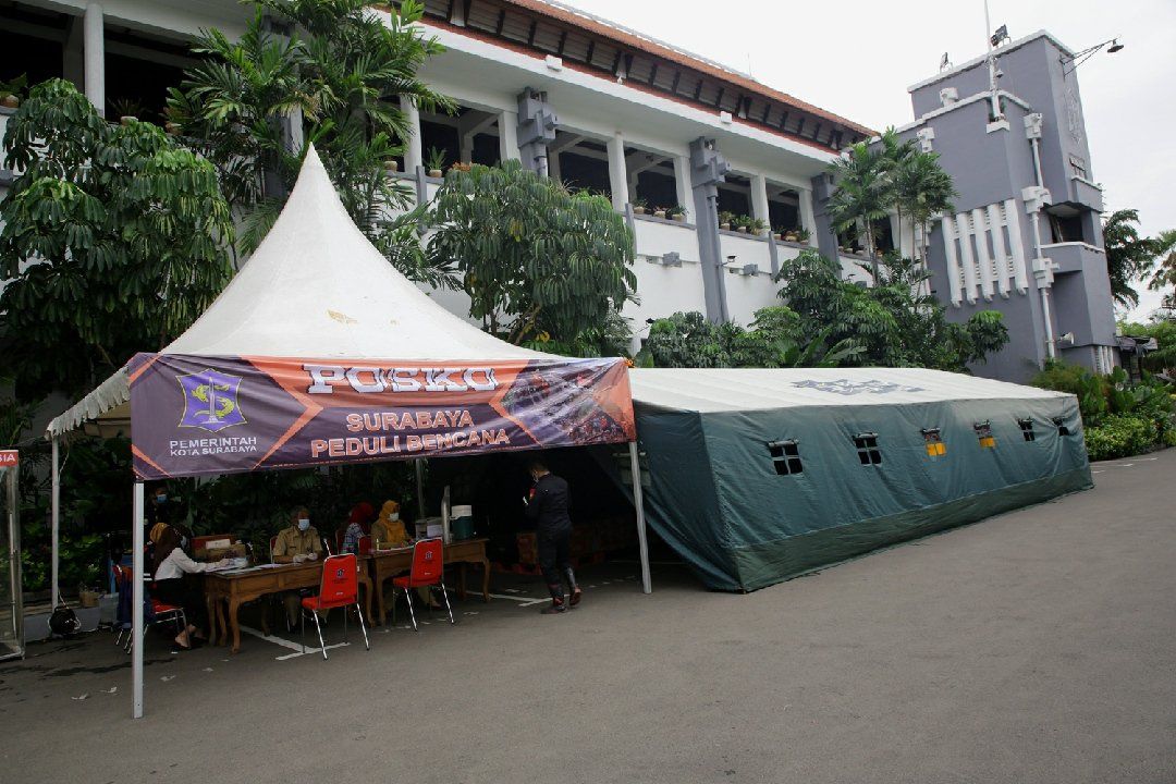 Indonesia Dilanda Musibah, 'Posko Surabaya Peduli Bencana' Kembali Dibuka