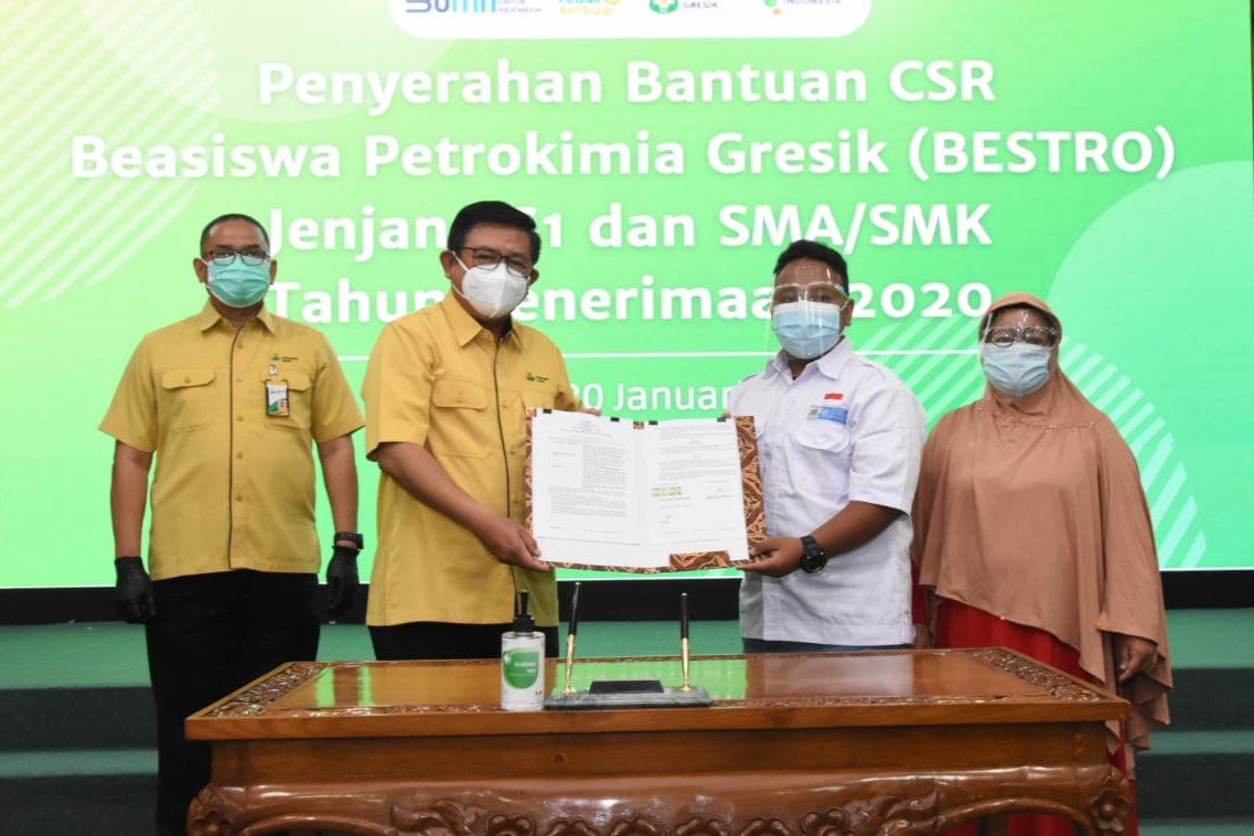 Masa Pandemi, Petrokimia Kembali Beasiswa Full Cover Senilai 1,7 Miliar