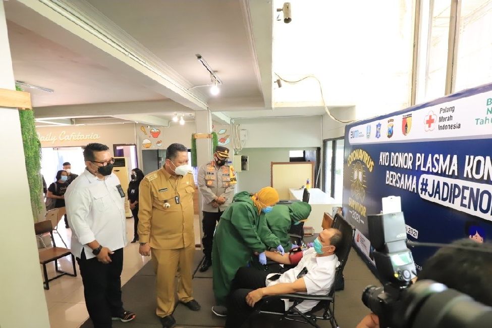 Satgas Covid-19 Surabaya Dorong Gerakan Donor Plasma Konvalesen