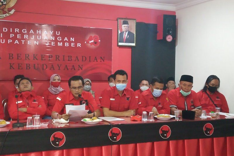 Kalah Pilkada, PDIP Jember Jadi Oposisi Kontrol Bupati dan Wakil Bupati Terpilih