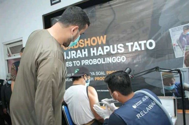 Rumah Dinas Wali Kota Probolinggo Jadi Tempat Hapus Tato Gratis