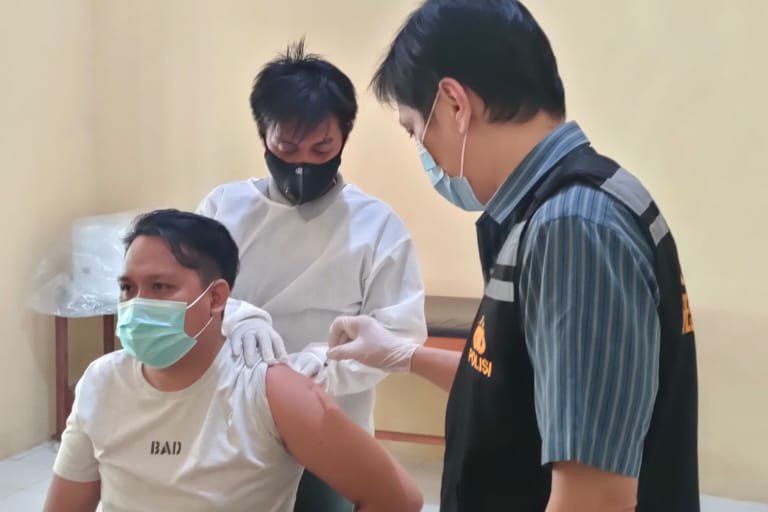 38 Wartawan di Probolinggo Jalani Vaksinasi Covid-19