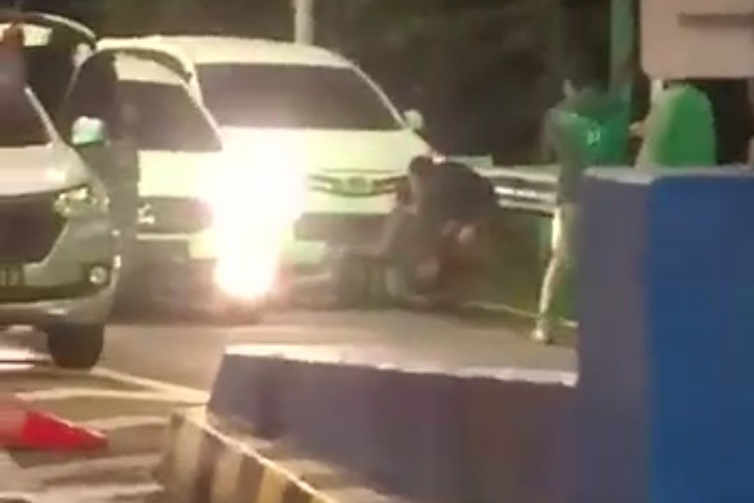 Komplotan Pencuri Pick Up Dilumpuhkan Polisi di Exit Tol Leces