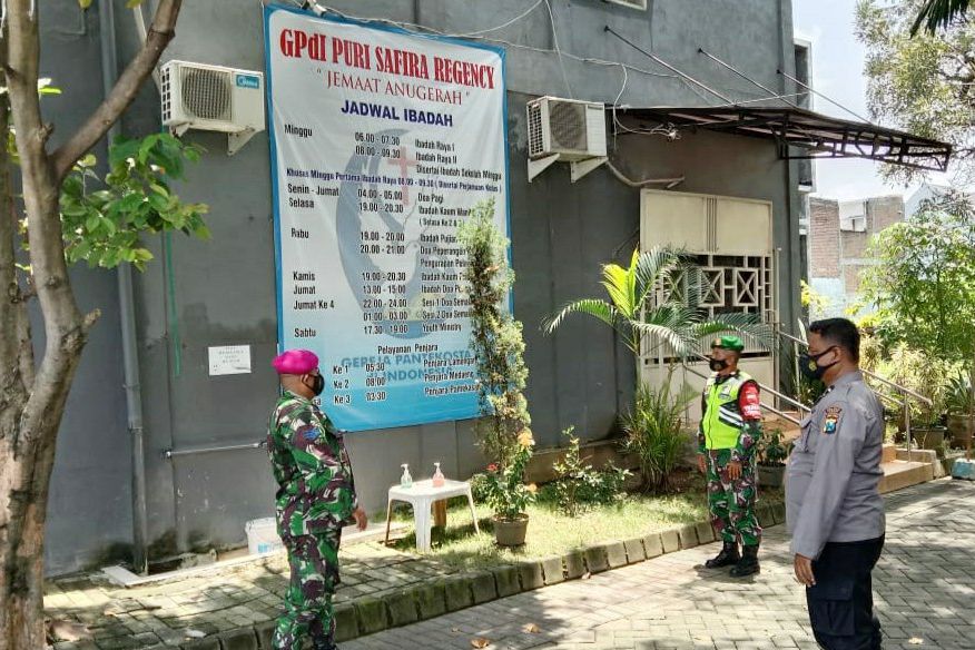 Polres Gresik Perketat Pengamanan setelah Ledakan Bom di Gereja Katedral Makassar