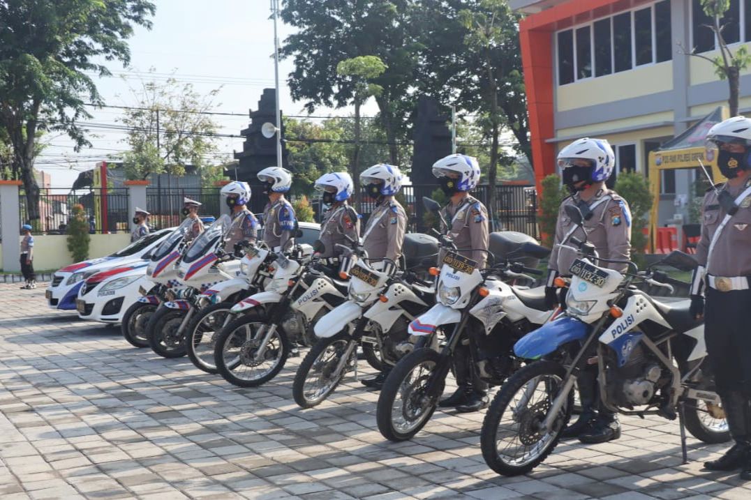 Polres Gresik Gelar Operasi Keselamatan dan Pencegahan Covid selama Ramadan