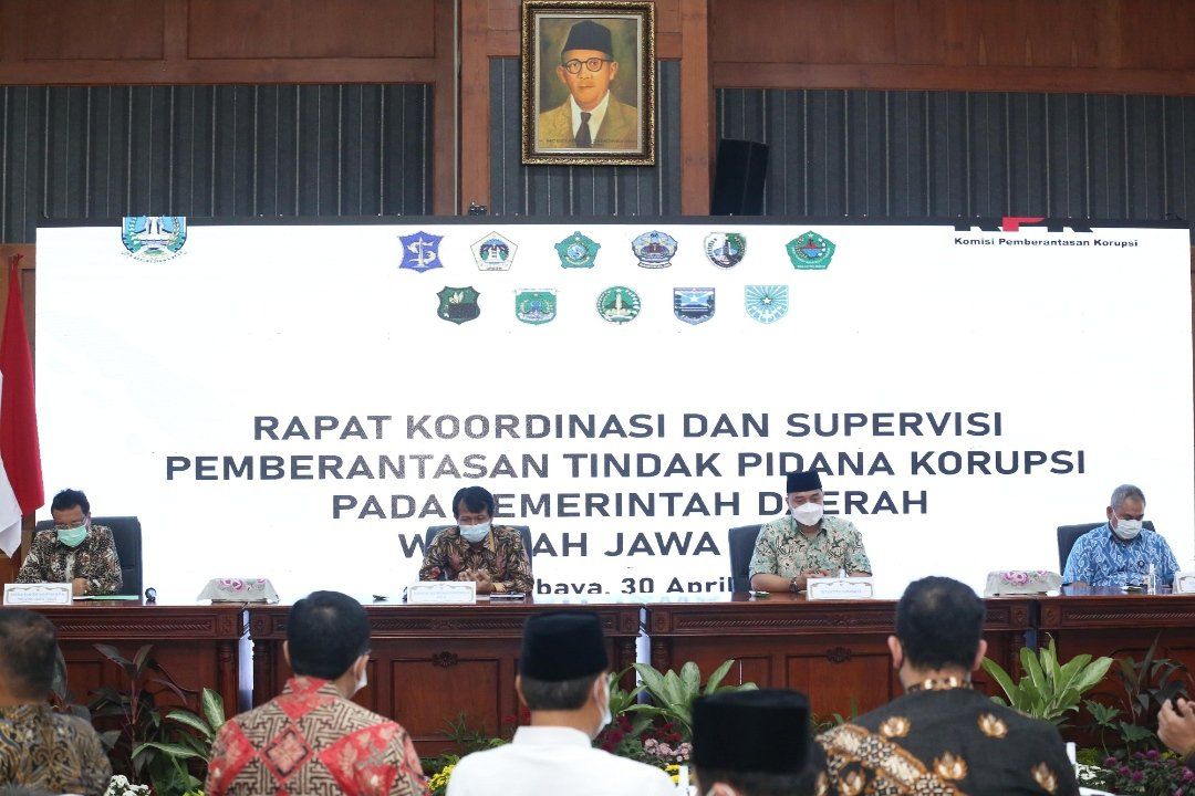 KPK Gelar Rakor dengan Kepala Daerah di Jatim, Ini Catatan KPK