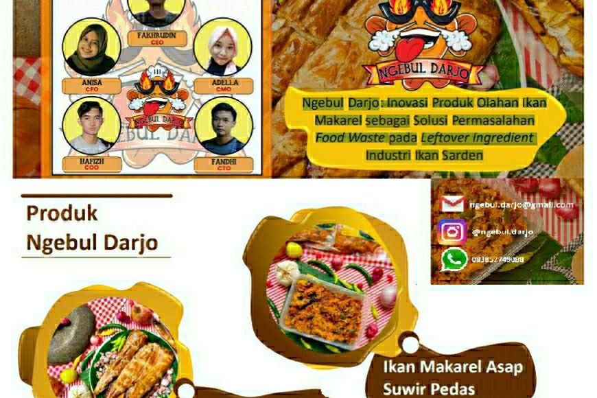 Ngebul Darjo Manfaatkan <em>Food Waste</em> dari industri Olahan Ikan Makarel Kalengan yang Dijual Pengepul