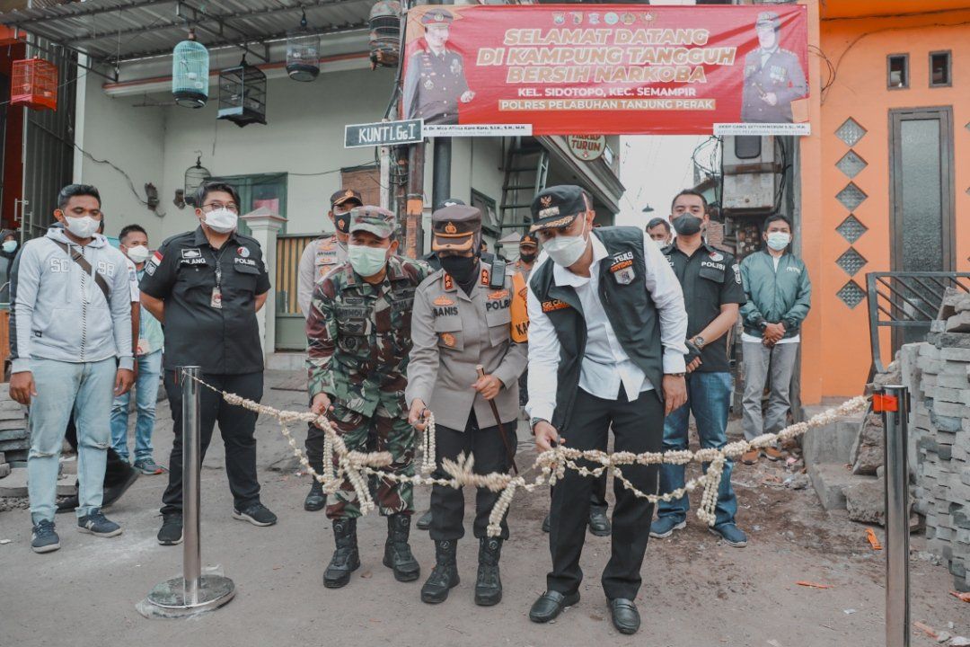 Kampung Kunti, Kampung Tangguh Bersih Narkoba Diresmikan