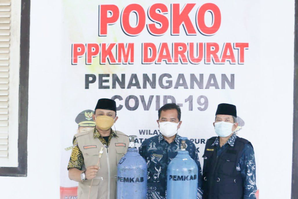 Buka Posko Darurat Covid-19 di Bawean, Pemkab Gresik Siapkan Tabung Oksigen Gratis