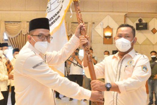 Bupati Gresik Kukuhkan Perkumpulan BPD, Bersinergi dengan Pemkab