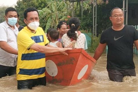 Langganan Banjir, Dua Desa di Balongpanggang Gresik Terisolir