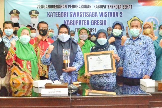 Gresik Terpilih Salah Satu Kabupaten Sehat di Indonesia