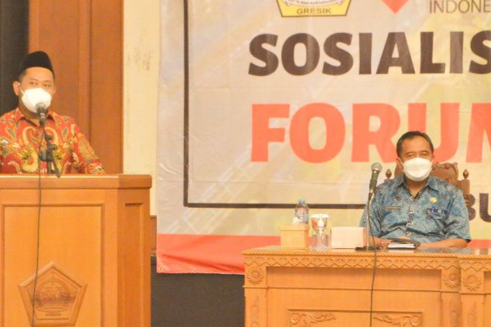 Bupati Gresik Targetkan Sistem Satu Data Terealisasi Tahun 2022