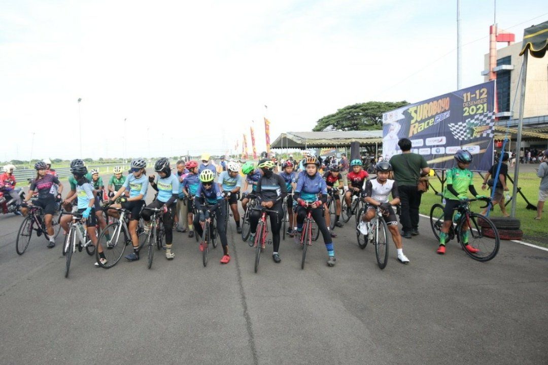 Digelar Dua Hari, 500 Peserta Ikuti Surabaya Race 2021 di Sirkuit GBT