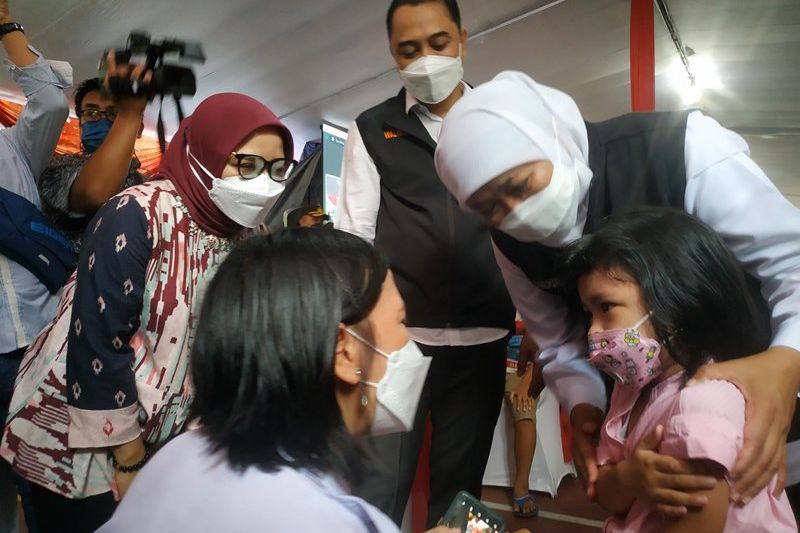 Surabaya Mulai Vaksinasi Covid Anak 6-11 Tahun, Target Selesai 10 Hari